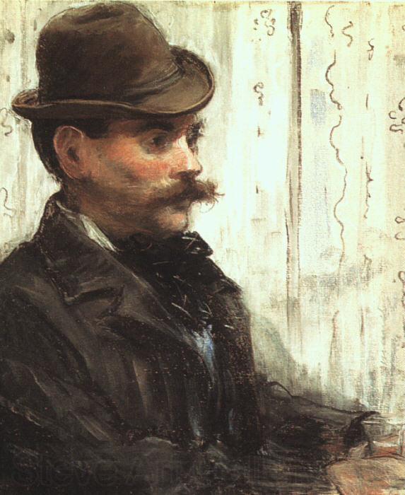 Edouard Manet Portrait of Alphonse Maureau France oil painting art